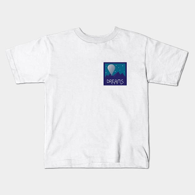 Dreams Kids T-Shirt by Bongonation